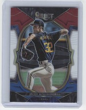 2023 Panini Select #28 Jacob Misiorowski Tri-Color Prizm