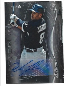2014 Bowman Sterling Prospect Autographs #BSAP-MJ Micah Johnson White Sox Auto