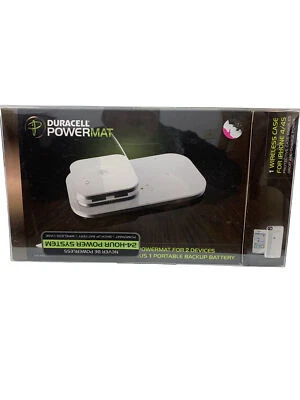 📱 Juego de cargador portátil Duracell PowerMat para iPhone 4/4S+ batería de respaldo Foto 1 de 4