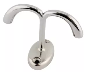 (5er-Pack) unter Regal - unter Theke Haken poliert Chrom P8043-CP - Bild 1 von 1