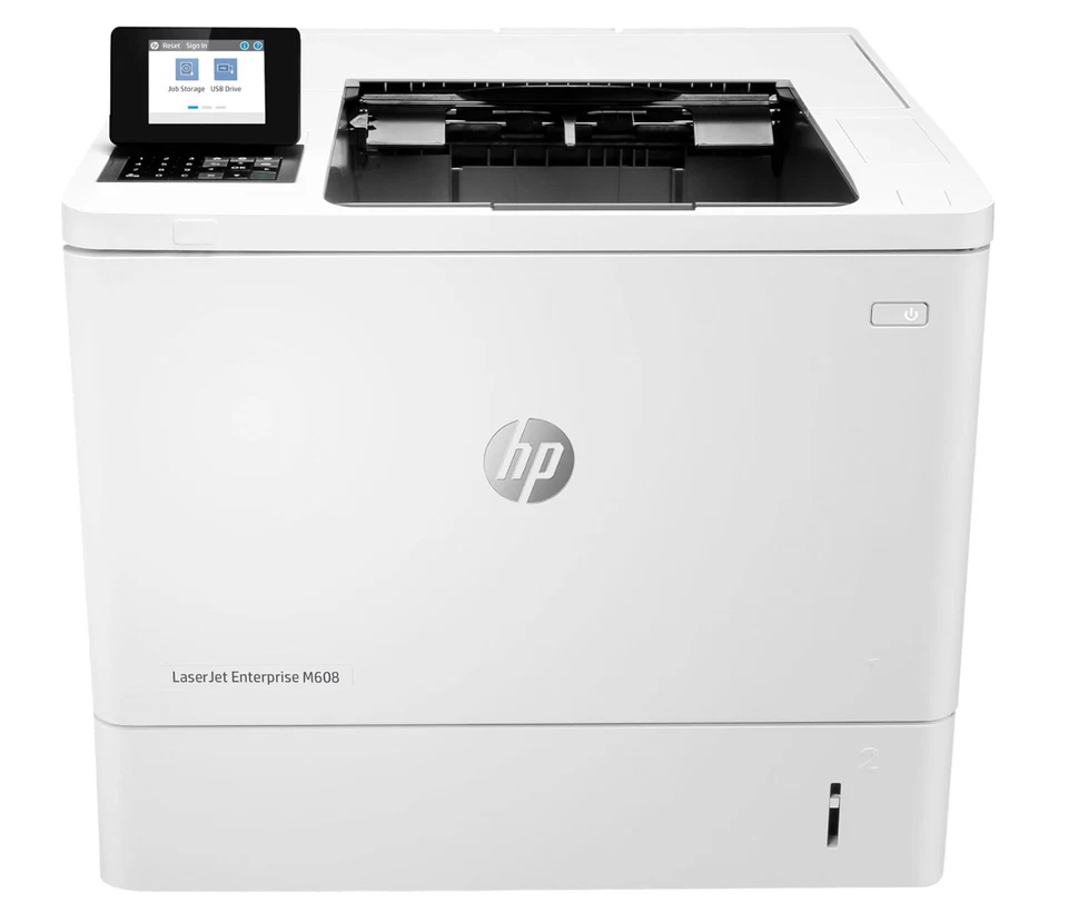 HP LaserJet Enterprise M608n Monochrome Laser Printer (K0Q17A) - Perfect Cond. - Image 1 of 1