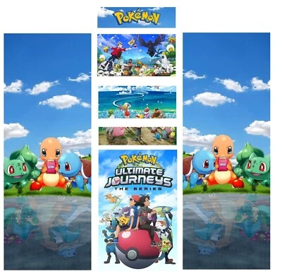 Stickers pokémon Universel Pour Borne d'Arcade - Photo 1/2