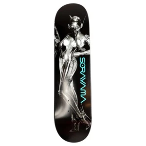 MEDICOM X SYNC X HAJIME SORAYAMA MEN COMMAND SKATEBOARD DECK (SCHWARZ) - Bild 1 von 3