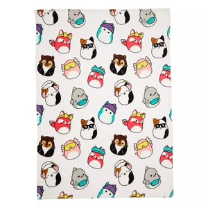 Squishmallows Super Plush Character Print Fleece Blanket Throw, 46" X 60" - Picture 1 of 2