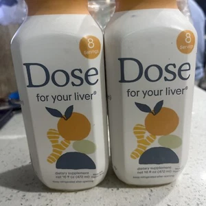 DOSE For Your Liver Support Supplement 16 oz (Lot of 2) - Picture 1 of 4