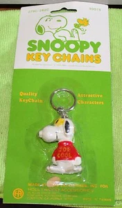 LLAVERO VINTAGE SNOOPY JOE COOL SELLADO EN PAQUETE - Imagen 1 de 1