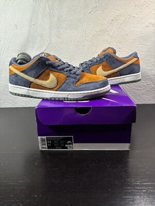Nike SB Dunk Low ‘Light Carbon Monarch’ New (Men’s 9.5/Womens 11) HF3063-002