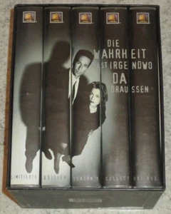 Akte X Video Sammlung - Staffel 1 - 5 VHS/SciFi/Serie/David Duchovny/FOX/BOX - Bild 1 von 3