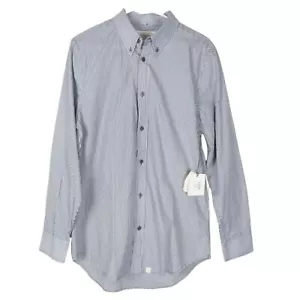 Five Four Nick Wooster Mens Medium Button Down Stripe Shirt 100% Cotton - Picture 1 of 6
