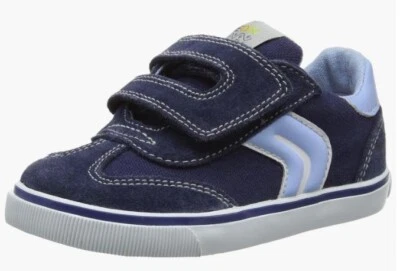 Zapatilla deportiva Geox KIWIBOY, azul marino/azul claro, 27/10 M US Little Kid Foto 1 de 3