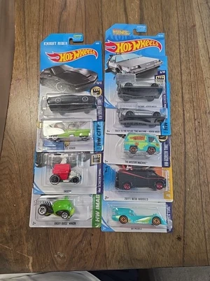 Hot Wheels The Mystery Machine snoopy homer Simpsons Kitt  A Team Lot Of 9 Rare - Image 1 of 4