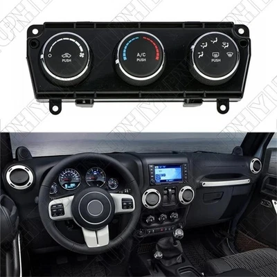 A/C Heater Climate Control Replacement 55111168AI Fit For Jeep Wrangler 2011-13 - Image 1 of 4