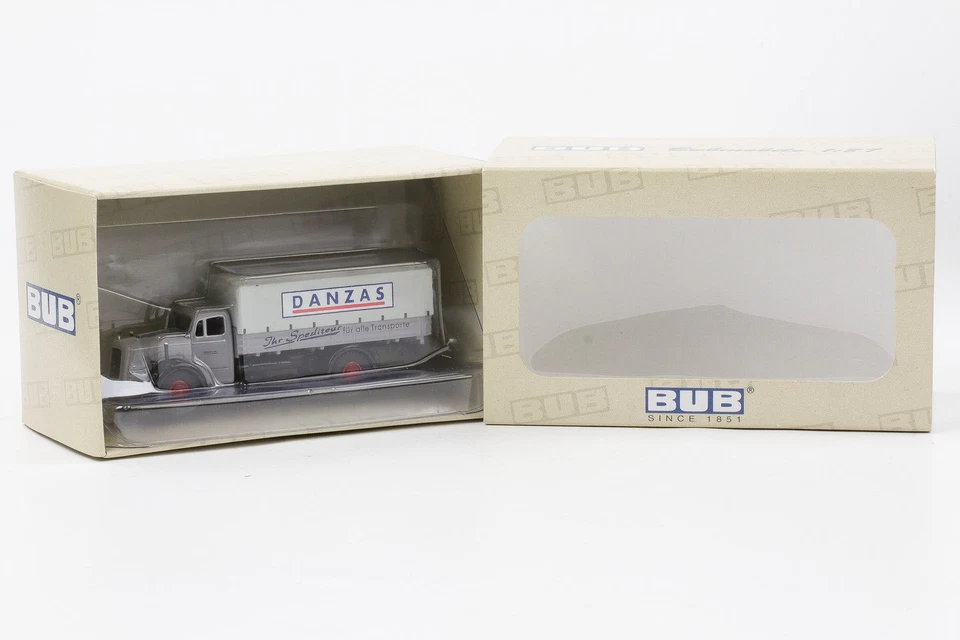 1:87 BUB Mercedes-Benz L6600 Camion Pianale DANZAS Art.Nr. 018157 - Immagine 1 di 1