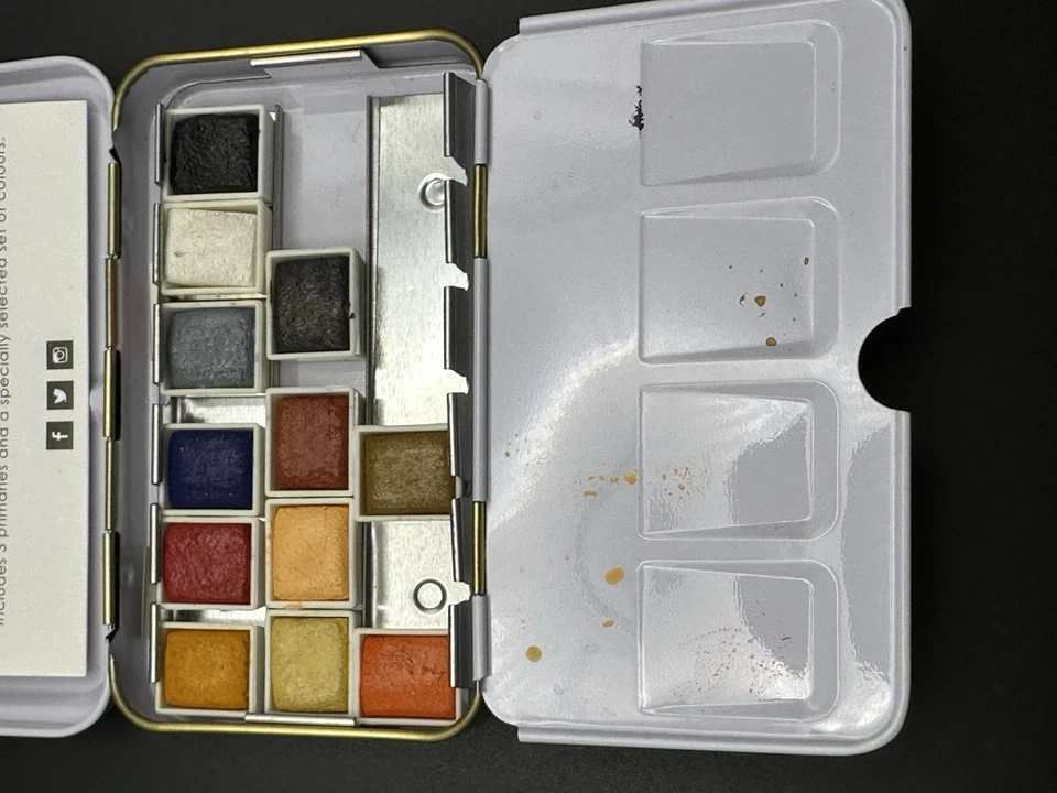 Juego de acuarela paleta neutra Jane Davenport Foto 1 de 3