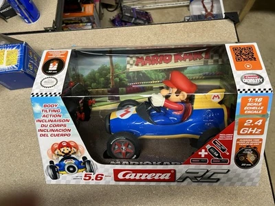 2019 Nintendo Carrera RC: Mario Kart Mach 8 - Mario (2.4 GHz, Radio Remote Car) - Image 1 of 2