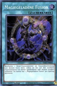 Yu Gi Oh!  Magiegeladene Fusion  RA01-DE058 Super Rare - Bild 1 von 1