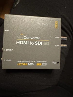 Blackmagic Design HDMI to SDI 6G Mini Converter - Image 1 of 4