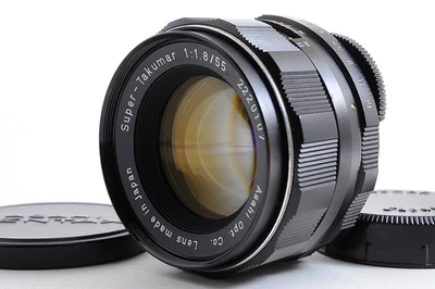 Pentax Super Takumar 55mm F1.8 MF Standard Lens For M42 Mount MINT From Japan - Image 1 of 4