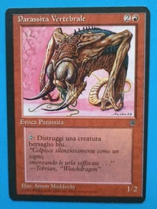 Magic the Gathering MTG Legends FBB SPINAL VILLIAN LP/EX ITALIAN Rare 1994 NICE - Picture 1 of 5