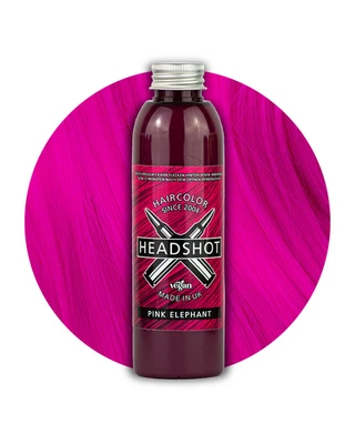 Headshot Haartönung vegane Haarfarbe Pink Elephant 150 ml - Bild 1 von 4
