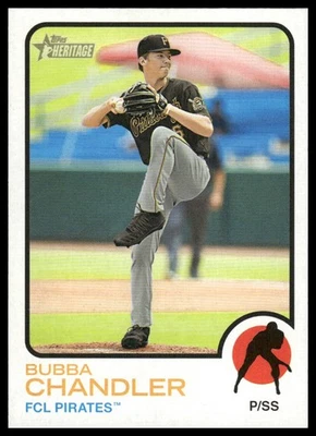 2022 Topps Heritage Minor League #69 Bubba Chandler - Image 1 of 2