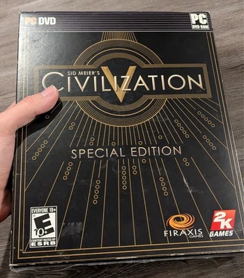 Sid Meier's Civilization V: Special Edition (PC, 2011) SEALED BIG BOX NO RESERVE - Image 1 of 4
