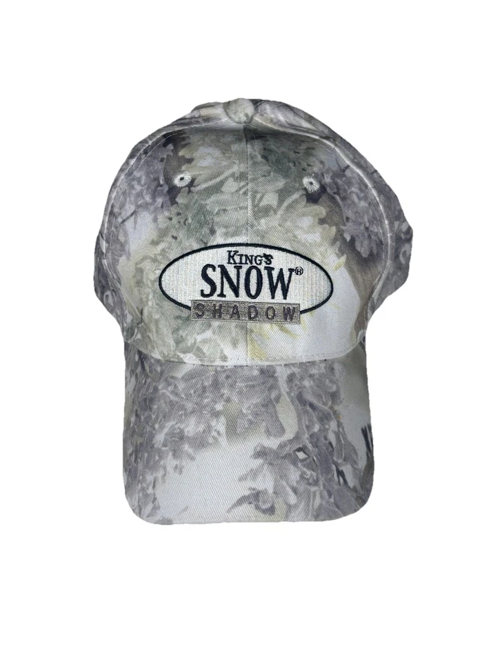 King's Real Tree Camo Hat Cap Snow Shadow Camouflage One Size NWT - Image 1 of 4