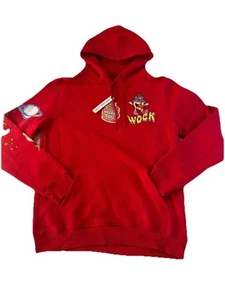 Herren 100 % authentisch Hochzeitstorte Hoodie Größe Large/Farbe rot - Bild 1 von 5