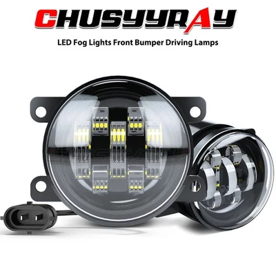 Пара светодиодных противотуманных фар передний бампер фары дальнего света для RAM PROMASTER 2500 2014-2022 - Изображение 1 из 4