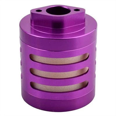 Aluminum Air Filter Purple w/Sponge For RC HPI 1/5 Engine Baja 5B 5T KM Rovan - Image 1 of 4