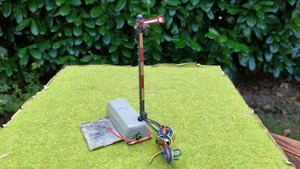 MÄRKLIN 7039 HO 1-Flügel HAUPTSIGNAL mit Bodenplatte & Anschlusskabel - Picture 1 of 1