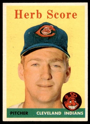 1958 Topps Set Break Herb Score #352 Sin precio base como nuevo Foto 1 de 2