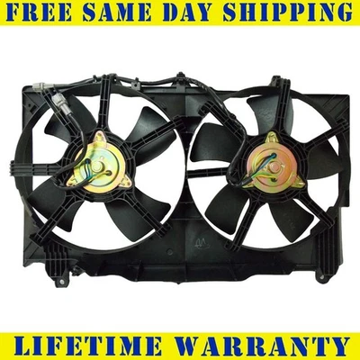 Nuevo conjunto de ventilador condensador radiador para Nissan 350Z 2003-2006 3,5 L Foto 1 de 4