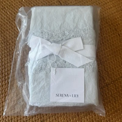 Fundas de almohada Serena & Lily Santa Monica - azul cielo estándar (juego de 2) Foto 1 de 2