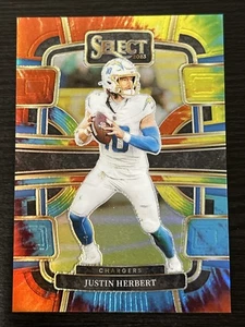 2023 Panini Select Justin Herbert Tie-Dye /25 Los Angeles Chargers 25/25=1/1 - Bild 1 von 2