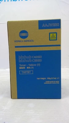 Cartucho de tóner amarillo genuino Konica Minolta TNP79Y AAJW230 Foto 1 de 4