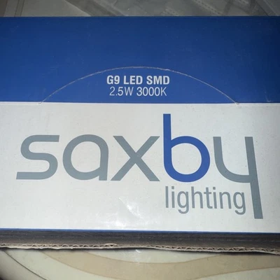SAXBY G9 LED Bulbs 2.5W Warm White/Cool White/Day Light Non-Dimmable Lamp 200LM - Image 1 of 3