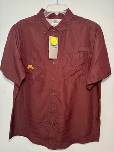 Camicia uomo Univ MN Golden Gophers ventilata Pro Edge MEDIA 38/40 nuova con etichetta - Foto 1 di 19