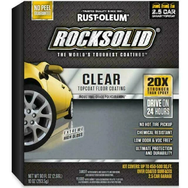 Rust-Oleum RockSolid Polycuramine Clear Top Coating Kit - 286897