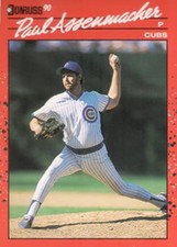 #459 Paul Assenmacher - Chicago Cubs - 1990 Donruss Baseball