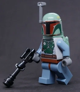 Lego Star Wars Boba Fett brown Minifigure 8097 Figure - Picture 1 of 4
