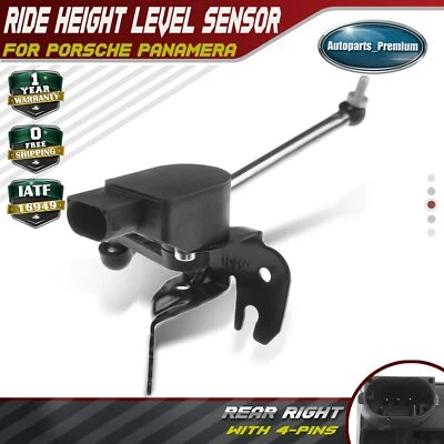 Rear Right Headlight Suspension Leveling Sensor for Porsche Panamera 2010-2016 - Image 1 of 4