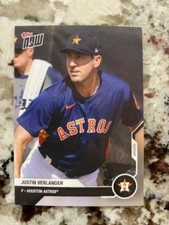 2020 TOPPS NOW ROAD TO OPENING DAY RTOD CARD HOUSTON ASTROS JUSTIN VERLANDER