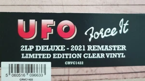 UFO - Force It 2 x LP w/ LIVE BONUS RECORD - COLORED VINYL ALBUM - SEALED NEW - Picture 1 of 3