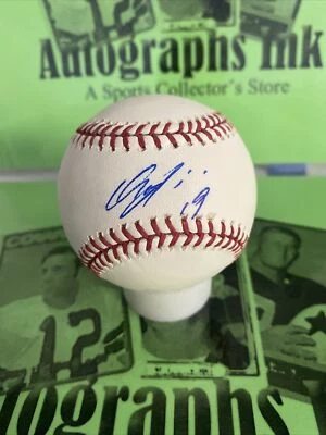Koji Uehara Autografiado Rawling Grandes Ligas Béisbol Rangers Japón A26 Foto 1 de 2