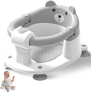 Baby Bath Seat for Great Shower Gifts for Newborn and New Mothers - Picture 1 of 6