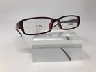 NEW Kiki Eyeglasses 6006 BLACK/RED Plastic Frame 51-17-13mm O56