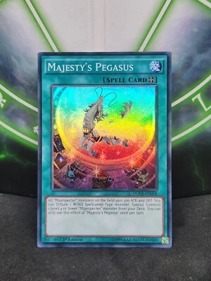Yugioh Majesty's Pegasus DOCS-EN058 Super Rare​ 1st Edition NM - Image 1 of 2