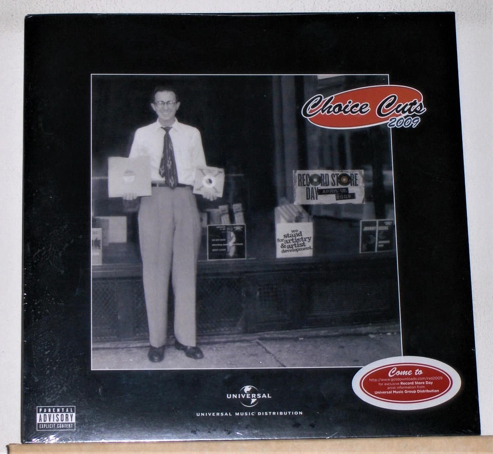 Choice Cuts 2009 - Vinyl LP Record - Anberlin - Melody Gardot - Near Mint Sealed - Imagem 1 de 4