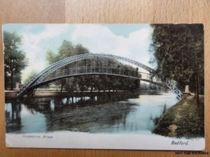 c1904 - Suspension Bridge - Bedford - Picture 1 of 1